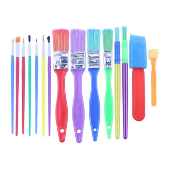 

1pc Paint Brush Set Early Learning Watercolor Brush Set Drawing Tool Kit for Student Pupil