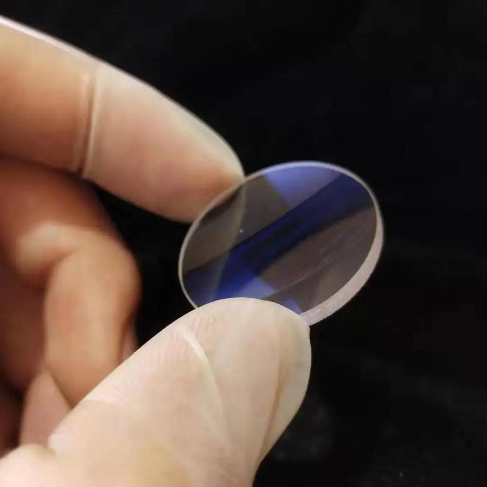 Линзы оптического стекла K9 двойной выпуклый диаметр 30 мм, фокусное расстояние 100 мм супер прозрачные линзы инструмент эксперимент обучающий инструмент - Цвет: Diameter30mm