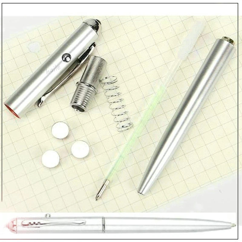 Haile Cute Novelty Invisible Ink Pen Ballpoint Pens School Office Supplies With Uv Light Secret Writing Ballpoin Pen Stationery