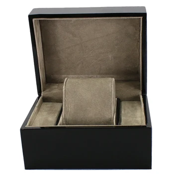 

Wood Watch Box Jewelry Storage Case Single Grid Pillow Wooden Case Organizer