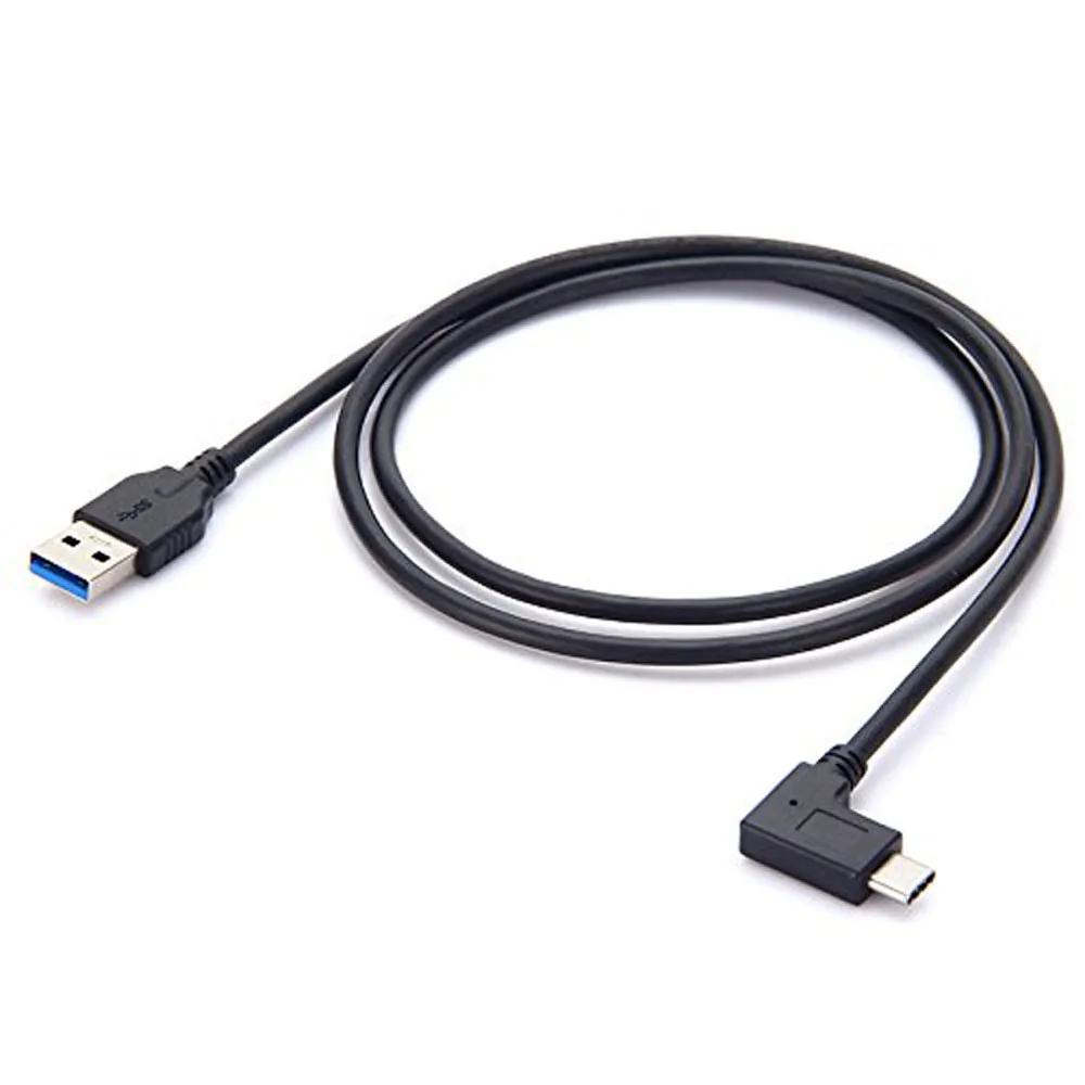 MODAO 1x USB 3,1 type C под прямым углом штекер для Mini/Micro/type C штекер для зарядки данных OTG Разъем Кабель 7,29