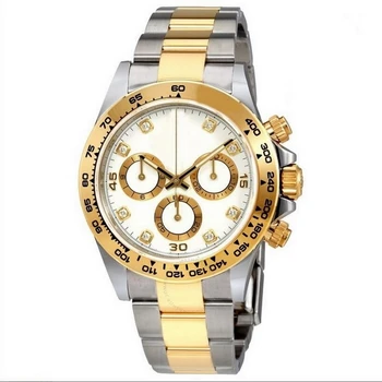 

luxury watch men 39mm AAA DAY TONA Automatic machinery No battery Stainless steel sweeping small dials work watches SY11