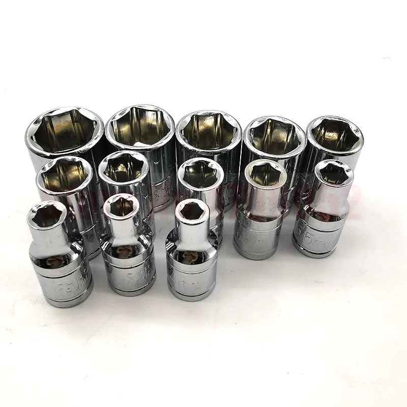 46PCS Car Repair Combination Suit Disassembly Repair Tool Screwdriver Socket Screw Head Connector Slider Quick Release Wrench