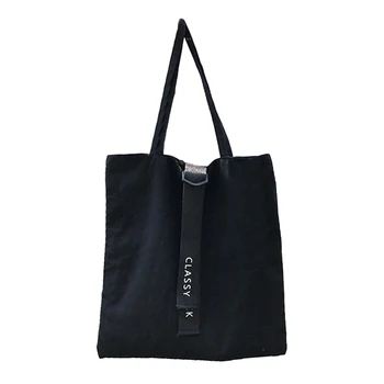 

10PCS / LOT Fashion Environmental Canvas Shopping Bag Reusable Tote Casual Folding Storage Bag Girls Casual Handbag