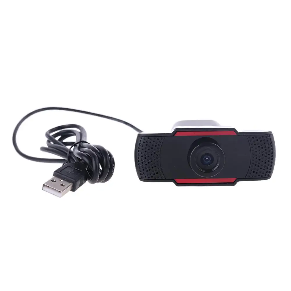

720P High Definition Webcam USB2.0 Interface Camera 1280x720 Resolution CMOS Sensor Webcamera with Mic for Computer