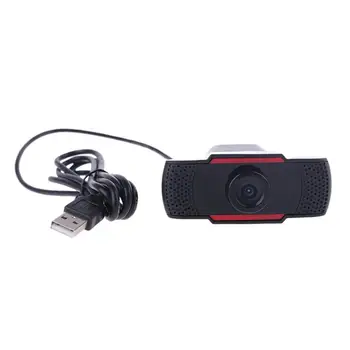 

720P High Definition Webcam USB2.0 Interface Camera 1280x720 Resolution CMOS Sensor Webcamera with Mic for Computer