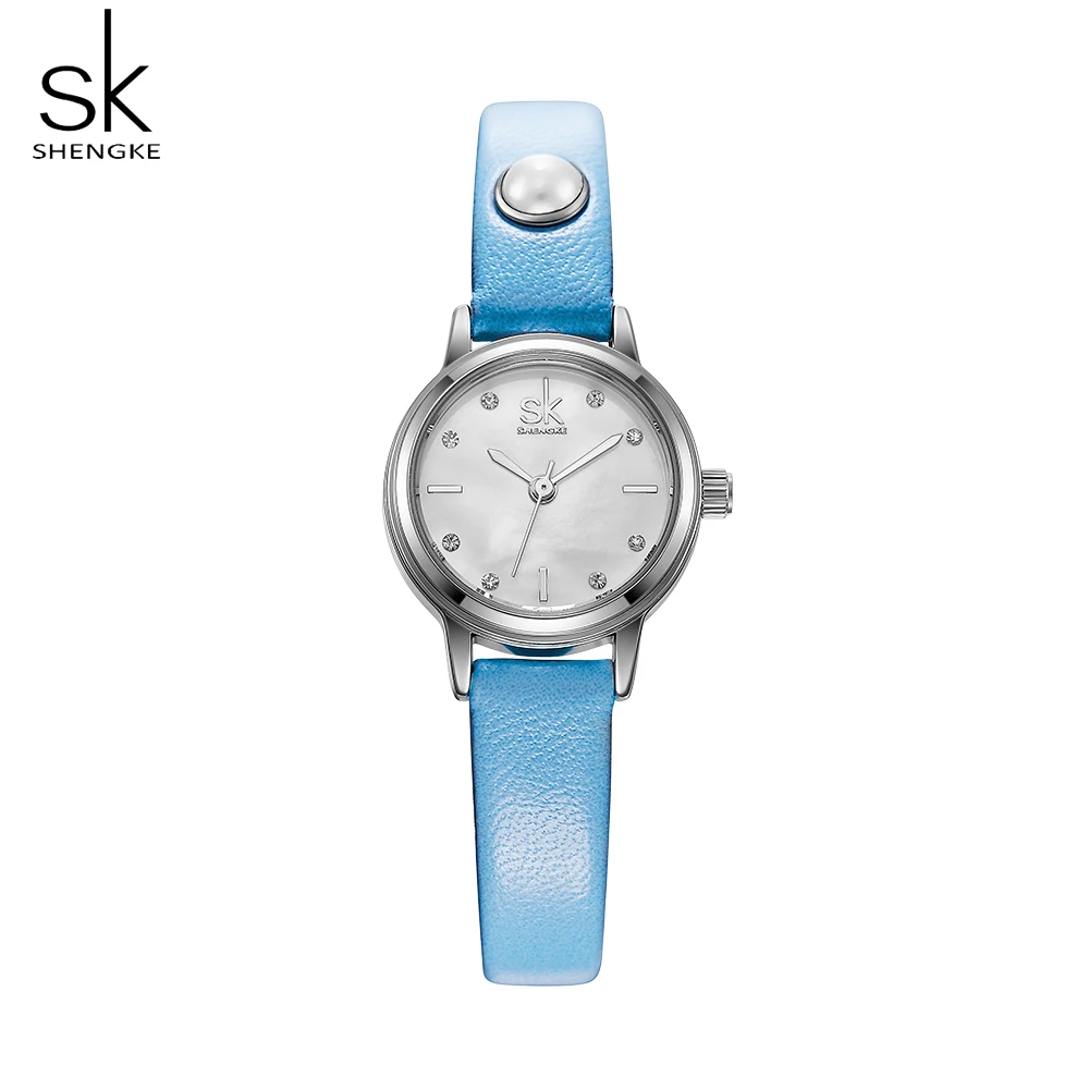 Shengke Relojes Mujer платье женские часы брендовые Модные кварцевые наручные бизнес Montre