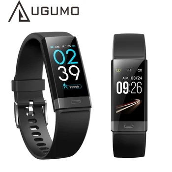 

UGUMO Smart Watch Men Women Heart Rate Monitor Fitness Tracker Smartwatch Sport Fitness Smart Bracelet for IOS Android with Box