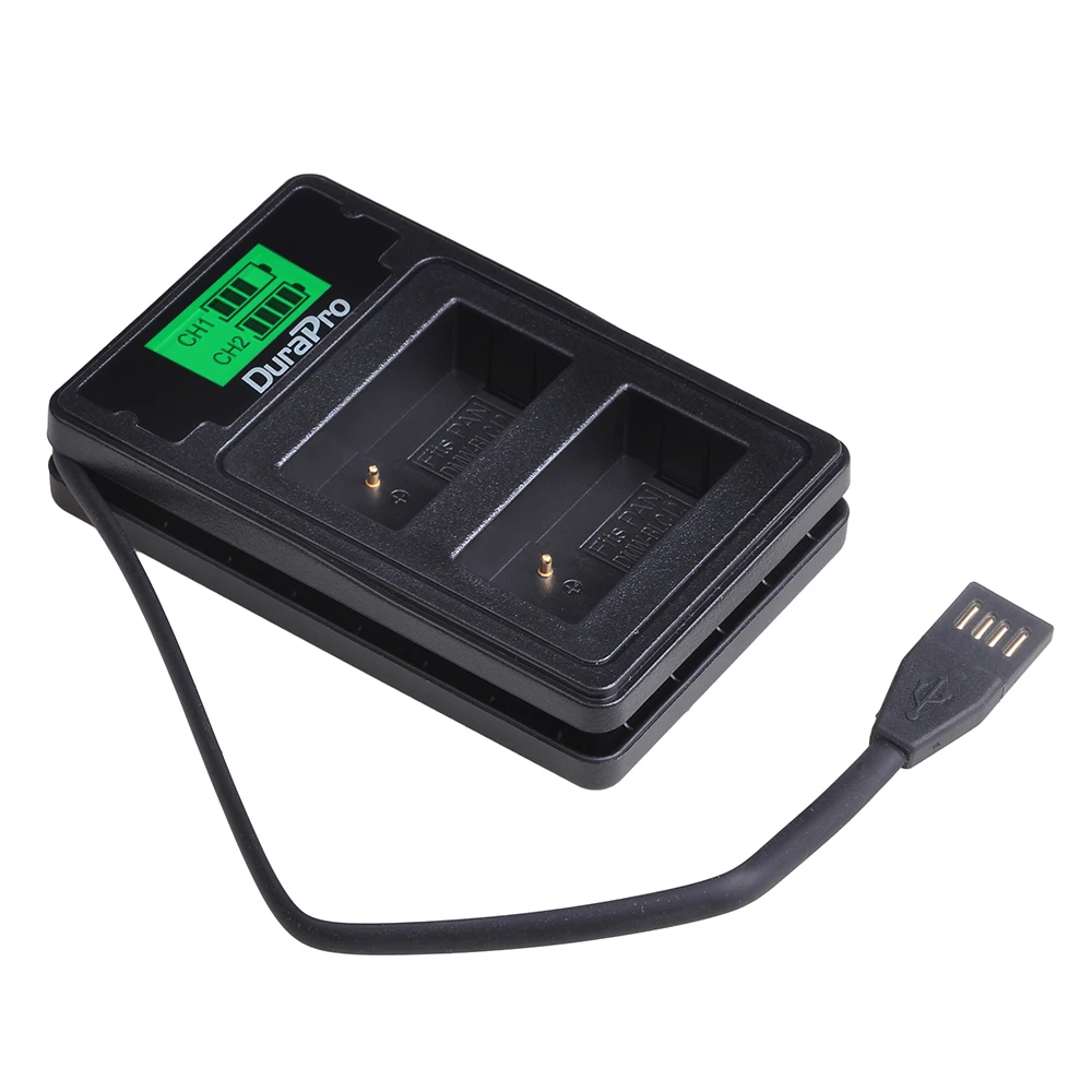 Cargador Dual USB Para Batería Panasonic DMW-BLC12 - Compatible Con Lumix FZ1000, FZ300, G5, G6, G7