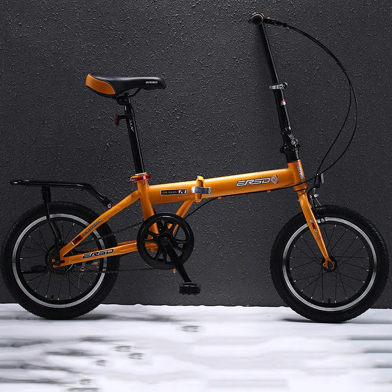 16/18/20 Inches Single or 6 Speed Folding Bike for Adult Students