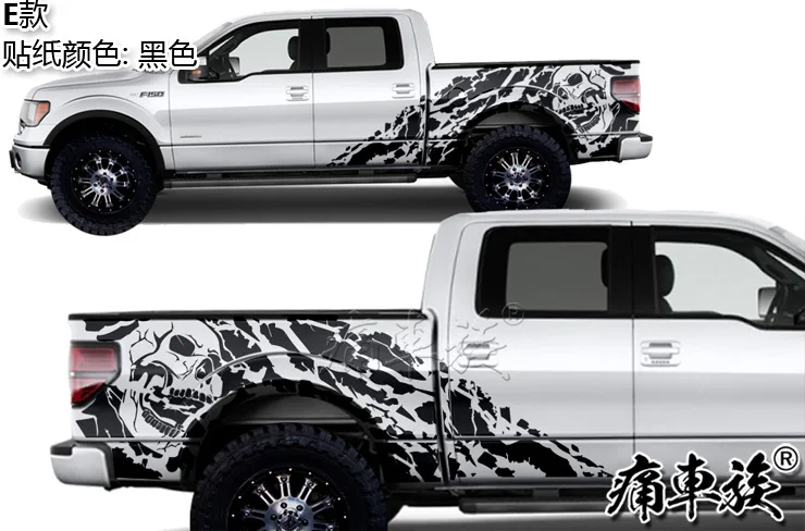 Автомобильные наклейки для Ford Raptor F-150 внешний вид кузова украшения F-150 звукоснимателя украшение автомобиля модификация наклейки