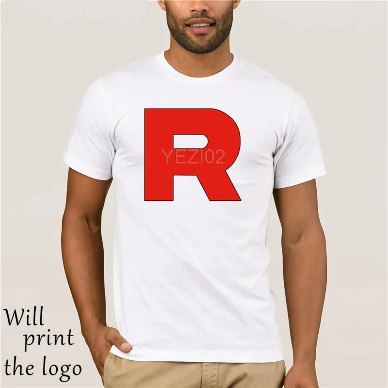 Футболка с логотипом Team Rocket | Мужская одежда