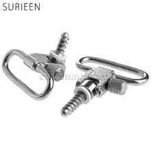 2 шт., 1,25 дюйма, QD, быстросъемные Вертлюги и шпильки, подходят для винтовок, охотничьих аксессуаров, вертлюги, толстая Деревянная опора