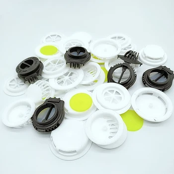 

Practical New 100pcs/Pack Plastic Plus Silicone Film Mask Breathing Valve Mask Haze Avoid Contaminants Outside World Valve Caps