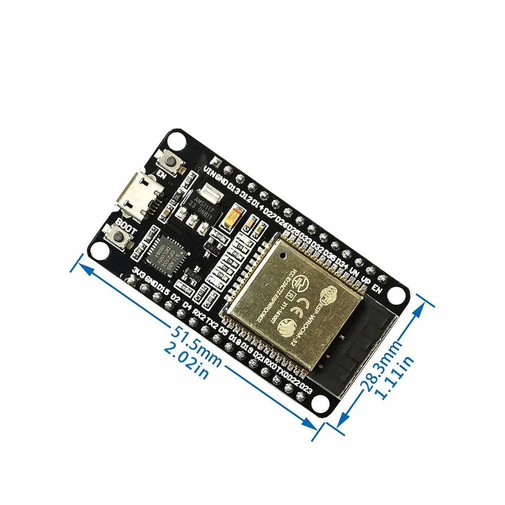 ESP32 Development Board Wireless WiFi +Bluetooth-compatible Dual Core CP2104 Filters Module 2.4GHz RF ESP32 High Quality