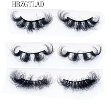 Cílios de vison 10-25mmlashes 3d fofo vison cílios maquiagem dramática longo natural cílios por atacado extensão de cílios maquillaje