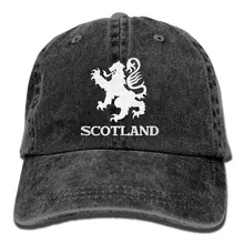 TSDFCn Rampant шотландская вареная Ретро Регулируемая ковбойская Кепка шляпа для гольфа для женщин и мужчин