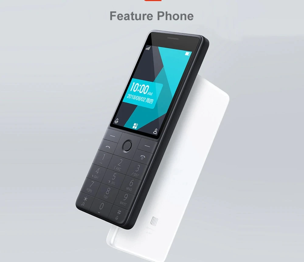 Xiaomi QIN 1S 4G Network Wifi 1480mAH BT 4.2 Voice Infrared Remote Control Dual SIM Card Feature Phone (1)