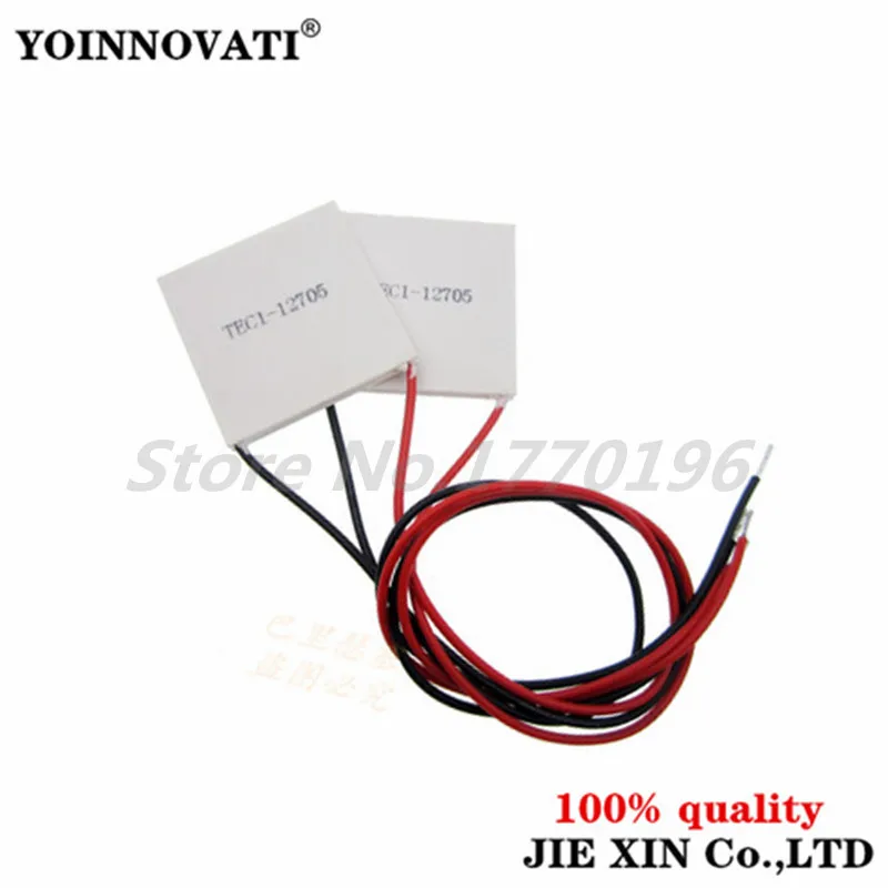 1 шт. TEC1-12705 Термоэлектрический охладитель Peltier 12705 12 В 5A Cells TEC12705 Elemente Module |