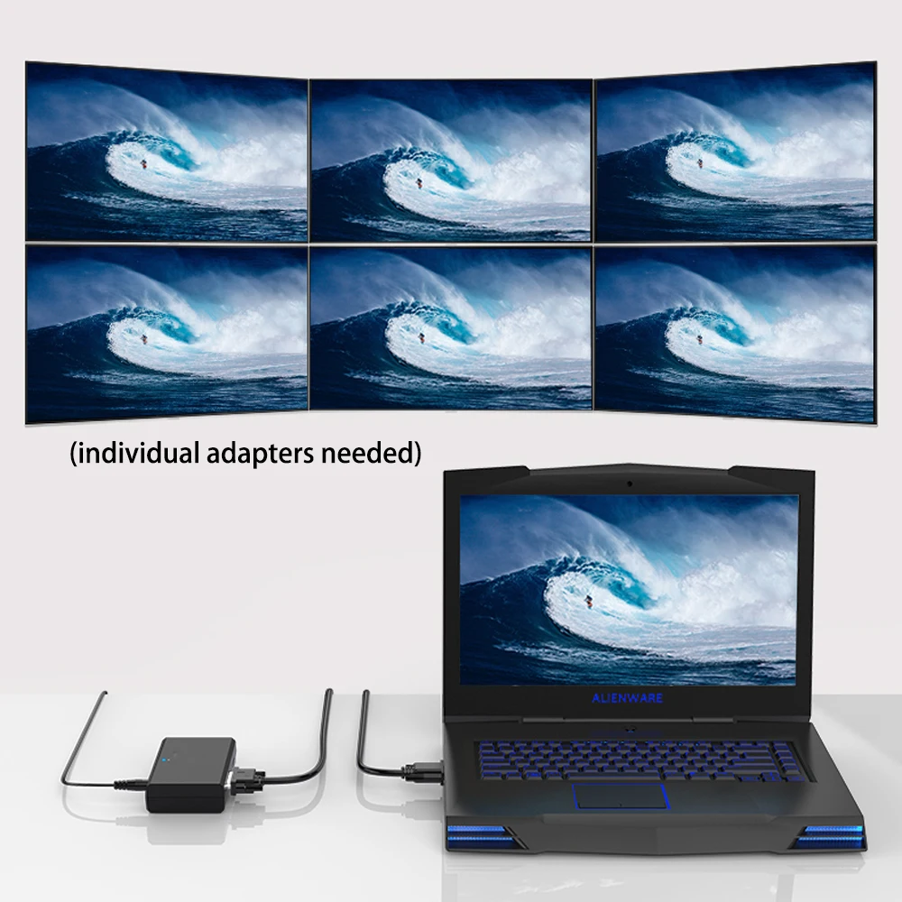 Переходник с USB 3 0 на HDMI DVI разделитель Displaylink IC видео и аудио адаптер для win 10 8 7 mac