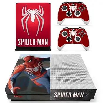 

Avengers Spiderman Skin Sticker Decal For Xbox One S Console and Kinect and 2 Controllers For Xbox One Slim Skin Sticker Vinyl