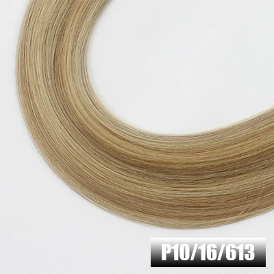 P10-16-613 Forever proHair 0,8 г/локон 16 дюймов настоящие Remy Fusion кератиновые человеческие волосы для наращивания, шелковистые прямые профессиональные салонные волосы - Цвет: P10-16-613