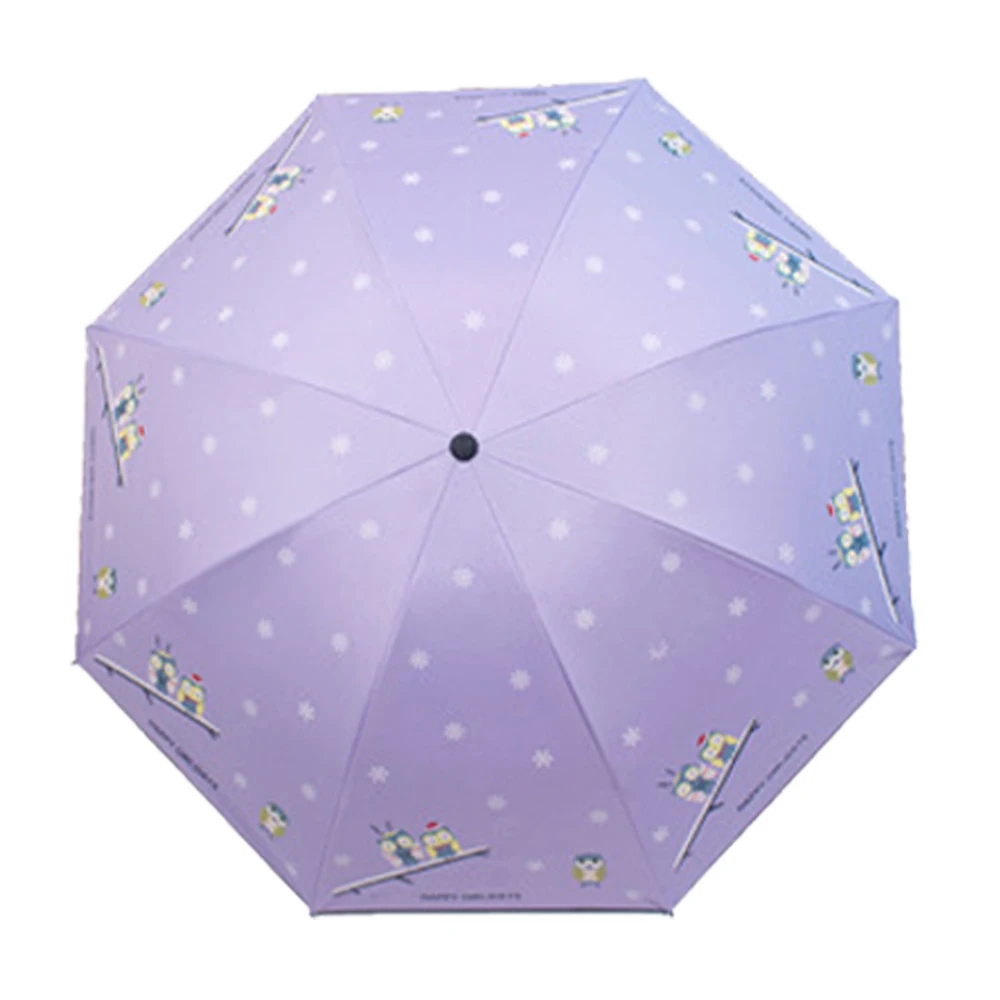 Light purple Зонт девушка Многоцветный портативный Зонт уличный зонтик от солнца ручной Мини Путешествия дома жизни складной подарки Мода - Цвет: Light purple