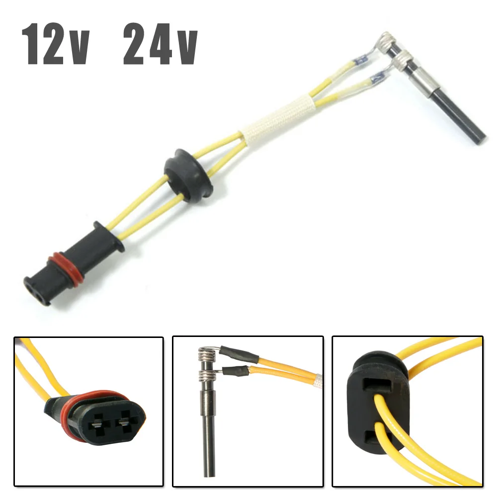 

1pc 12/24V Ceramic Pin Air Diesel Parking Heater Glow Plug 3.5-4.0A For Webasto Air Top Air Desiel Parking Heater Glow Plug