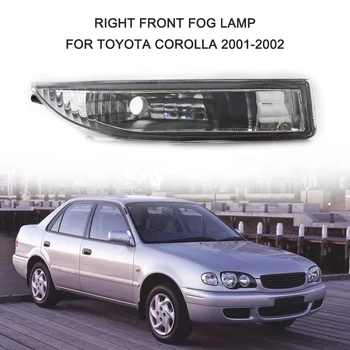 

Right Fog Lamp Front Fog Light HB4 Replacement for Toyota Corolla 2001-2002