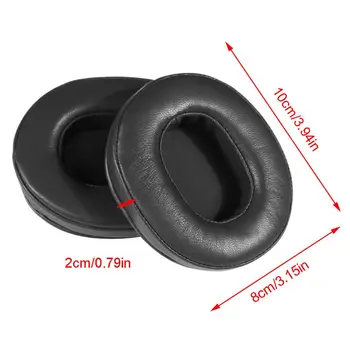 

2PCS Sheepskin Earpads Soft Foam Ear Cushion Cover for ATH-MSR7 M50X M40X M30/20