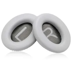 Premium Ear Pads Replacement Foam Earmuffs for Headphones - High-Quality Ear Cushion Accessories (Grey)