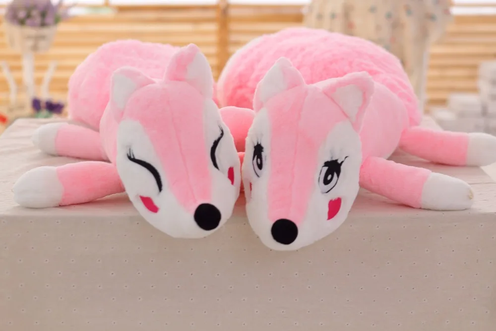 160 см Новое поступление милые мягкие длинный хвост лиса Kawaii друзья плюшевые куклы детские игрушки