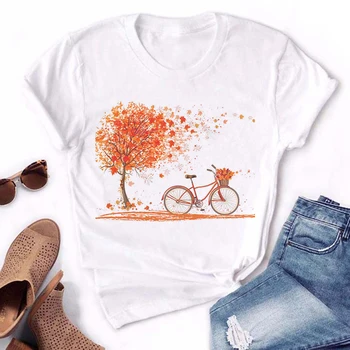 

2020 New Vogue T Shirt Women Summer Casual Tshirts Tees Harajuku Korean Style Graphic Tops New Kawaii Short Sleeve Female Tshirt