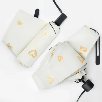 

2020 New Portable Umbrella Rain Women Sunshade Anti Uv Sun Umbrella Folding Umbrellas Windproof Travel Umbrellas Women Parasol