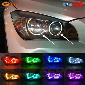 

RF remote Bluetooth APP Multi-Color RGB led angel eyes Car styling For BMW X1 E84 2009 2010 2011 2012 2013 2014 2015