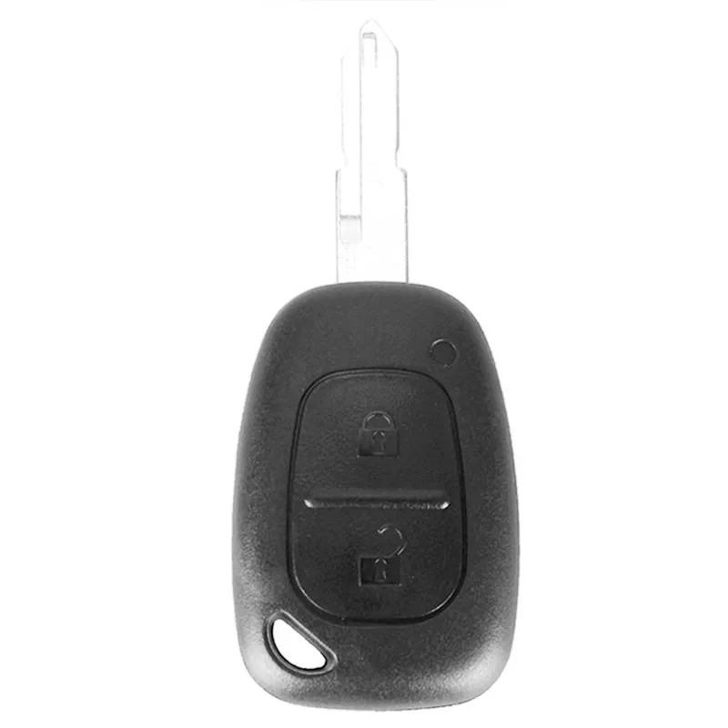 2 Buttons Remote Key Shell For Renault Movano Trafic Kangoo Master For Opel/Vauxhall Vivaro Uncut NE73 VAC102 Blade Accessories