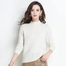 #Special Offers Woman Cashmere Wool Sweater Winter Warm Soft Thermal Woolen Knitting Pullovers Lady Soild White Beige Pink Ripple Knitwear 2019 #Special Offers Woman Cashmere Wool Sweater Winter Warm Soft Thermal Woolen Knitting Pullovers Lady Soild White Beige Pink Ripple Knitwear 2019