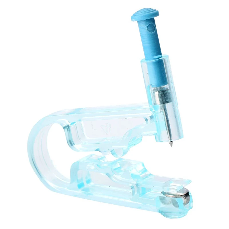 Ear Studs Piercing Gun Healthy Safety Disposable Safe Asepsis Body Ear Pierce Kit Ear Piercer Tool With Ear Stud Toiletry Kits