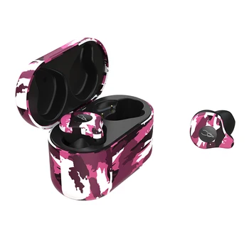 

Tws Camouflage Wireless Earphones 6D HIFI Stereo Bluetooth 5.0 Earphone Support Aptx AAC SBC In-Ear Earbud Mic Call For XIaomi