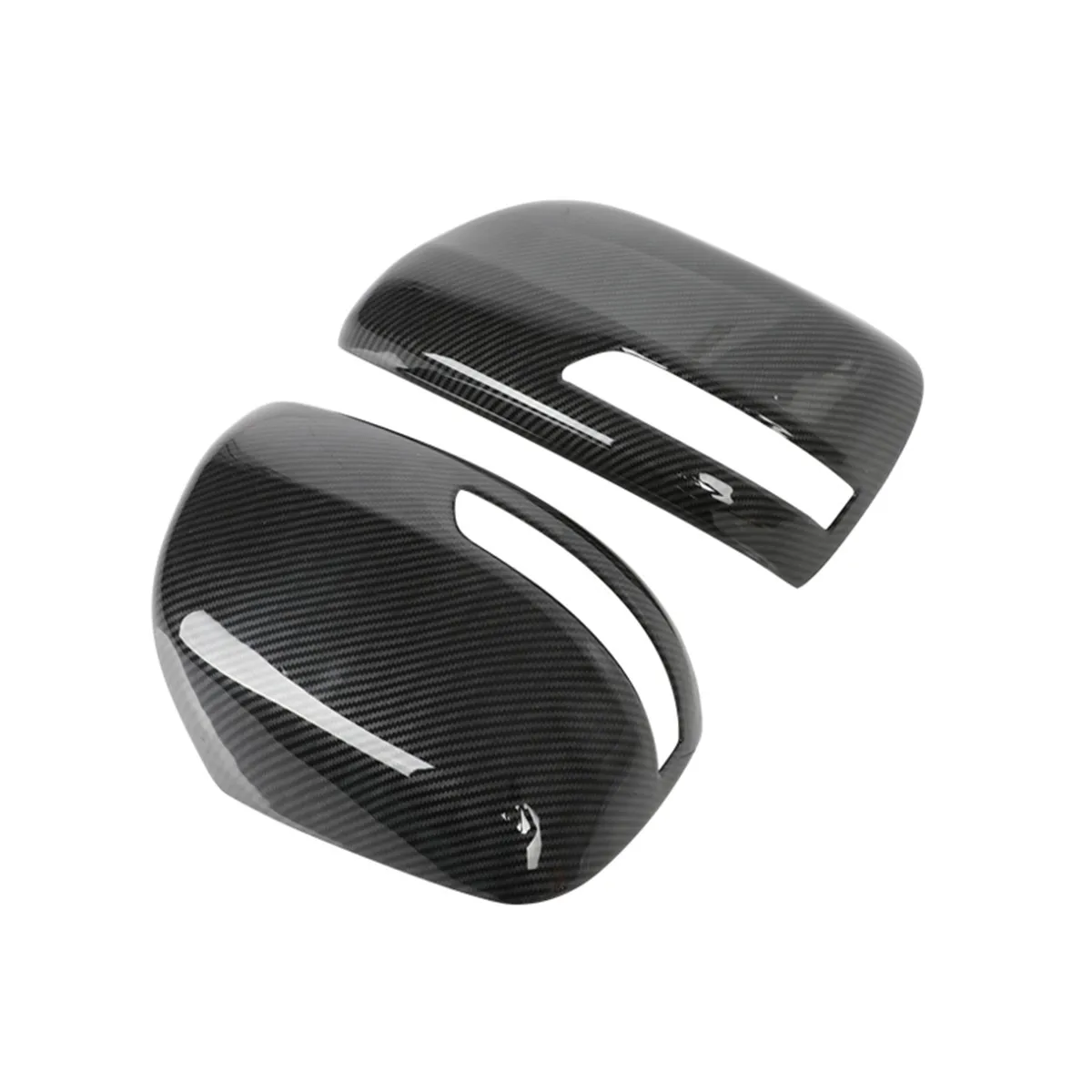 

Carbon Fiber Rearview Mirror Trim Cover for Toyota Land Cruiser Prado 150 2010 2011 2012 2013 2014 2015 2016 2017 2018 2019