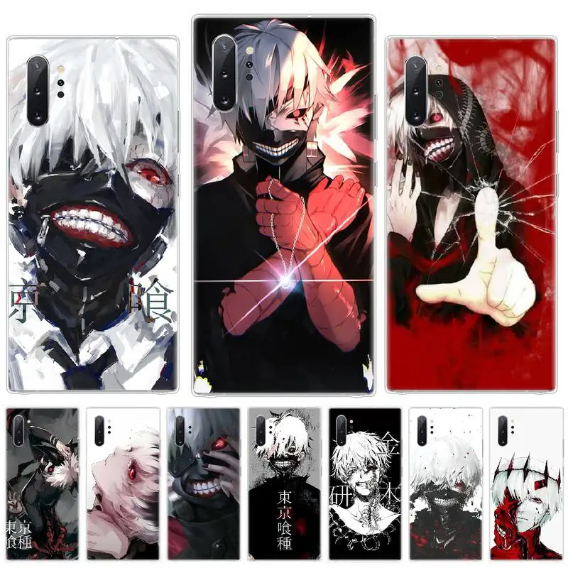 2 Custodie Per IPhone 13 Con Design Anime Tokyo Ghoul | Morbida Silicone TPU Antiurto | Cover Protettiva Con Stampa Manga | A3 - 2