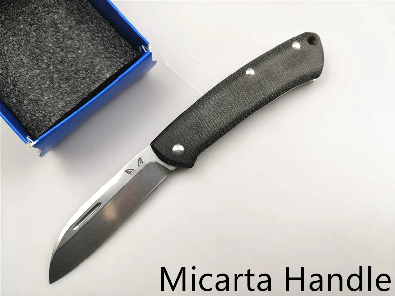 Новейший JULI 319 складной нож G10/ручка Микарта S30V лезвие Тактический/нож для выживания/кемпинга Популярный карманный нож edc - Цвет: Micarta handle