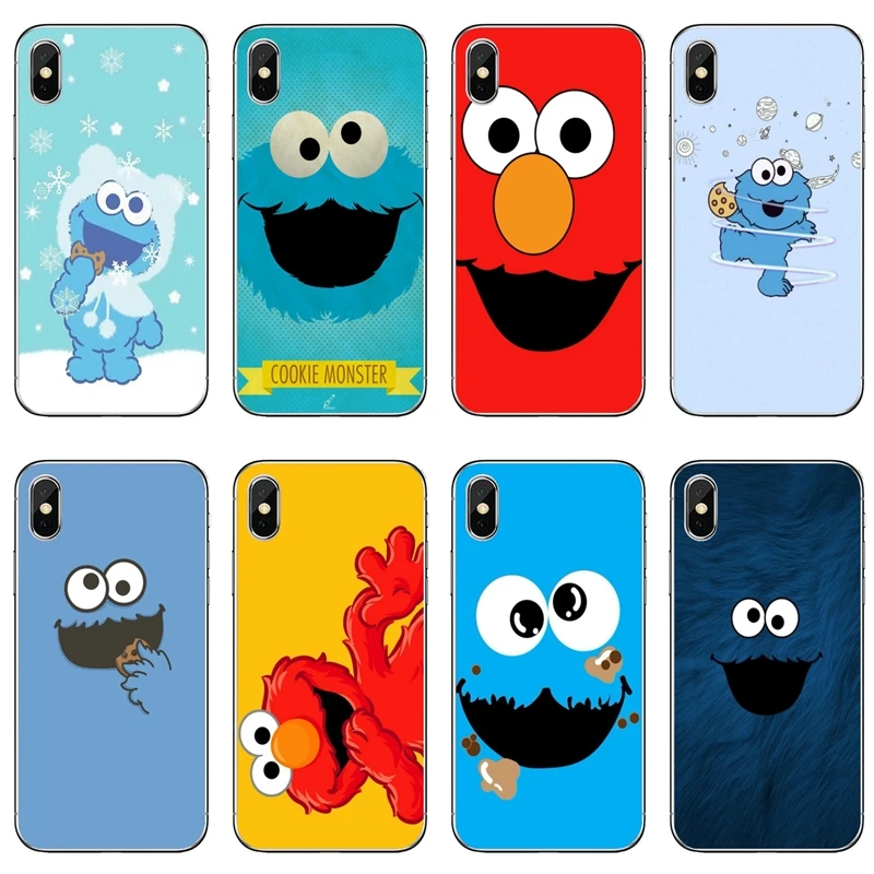 Мягкий чехол Elmo для Samsung Galaxy M30 A70 A60 A50 A40 A30 A10 A9 A8 A6 J8 J4 J6 Prime Plus 2018 | Мобильные