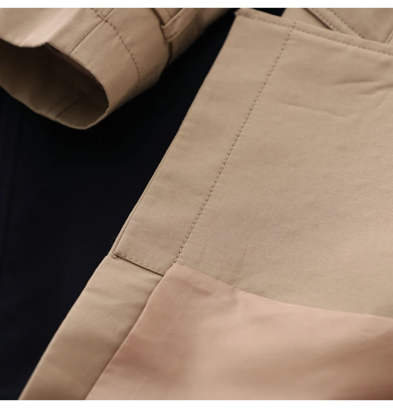Ordifree Autumn Women Trench Coat Double Breasted Elegant Office Lady Belted Long Coat Casual Outwear Overcoat