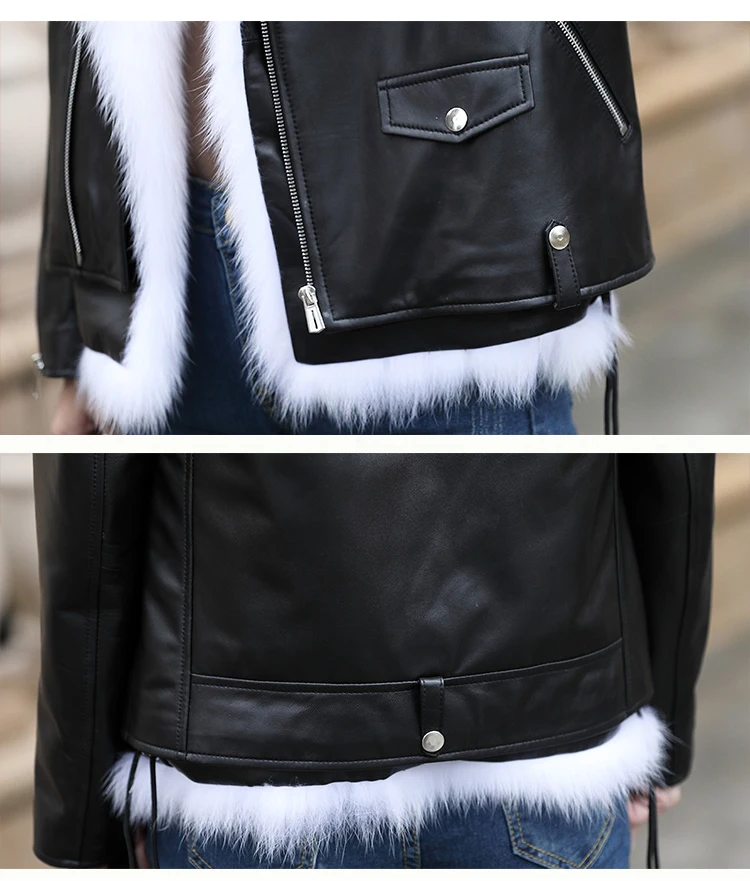 genuine leather jacket women sheepskin coats (16)