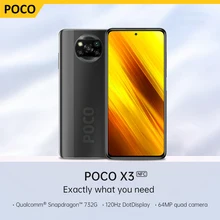 Global Version POCO X3 NFC 64GB / 128GB Smartphone Snapdragon 732G Octa Core 6.67" Pocophone 64MP Quad Camera 5160mAh Battery