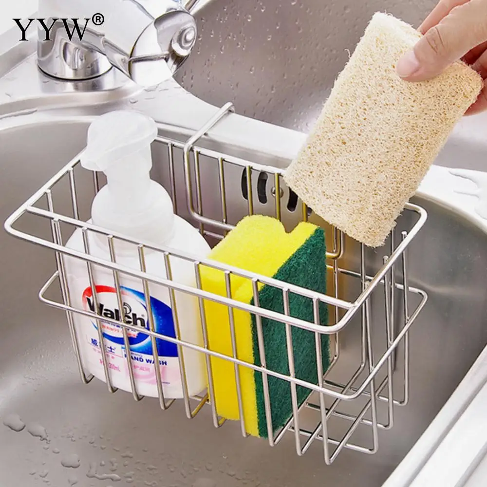держатель кухонный для губки, мыла 4home, 22 см х 12 см х 17 см. держатель для моющих средств. органайзер для моющих средств. держатель для губки на кран. держатель для моющих средств.