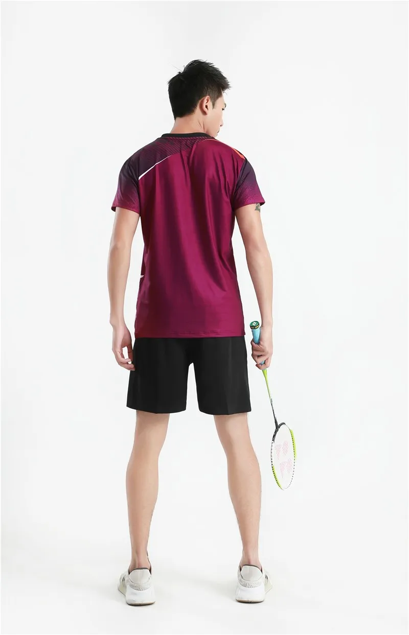 HOWE AO спортивная одежда для бадминтона рубашки женские/мужские футболки рубашки для настольного тенниса быстросохнущая дышащая Спортивная одежда для тренировок