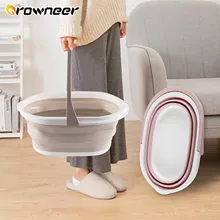 Foldable Wash Bucket Multi-purpose Portable Lightweight Collapsible For Home Kitchen Bathroom Use Large Capacity Washing Tool