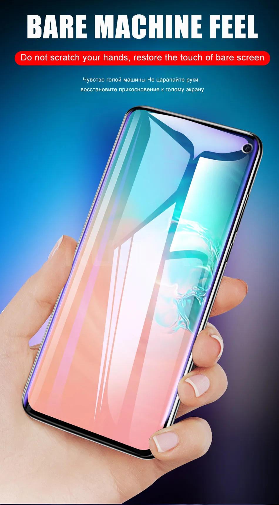 3 шт 200D полное покрытие Защитная Гидрогелевая пленка для samsung Galaxy S8 S9 S10 Plus S10E Note 8 9 10 Pro мягкая защитная пленка для экрана